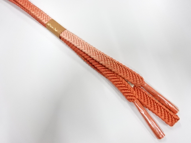 未使用品　正絹　手組帯締め